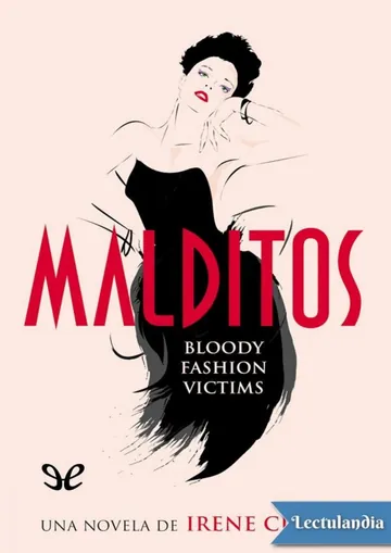 Malditos de Irene Claver, portada del libro
