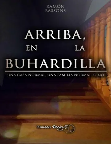 Arriba, en la Buhardilla de Ramon Bassons Bana, portada del libro