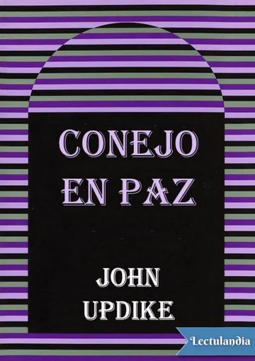 Conejo en paz de John Updike, portada del libro