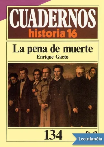 La pena de muerte de Enrique Gacto, portada del libro