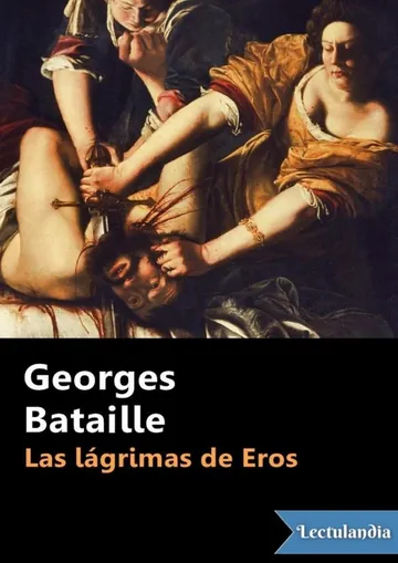 Las lágrimas de Eros de Georges Bataille, portada del libro