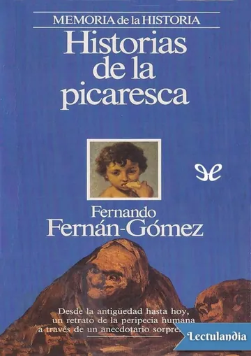 Historias de la picaresca de Fernando Fernán Gómez, portada del libro