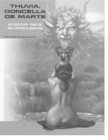 Marte 04 - Thuvia, doncella de Marte de Edgar Rice Burroughs, portada del libro
