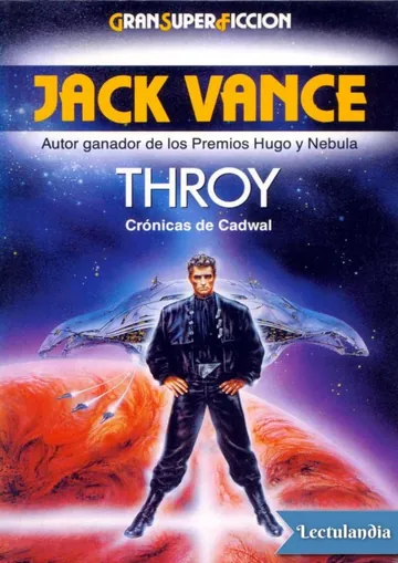 Throy de Jack Vance, portada del libro