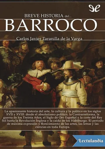 Breve historia del barroco de Carlos Javier Taranilla, portada del libro