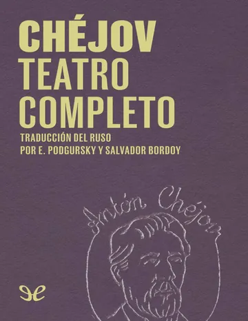 Teatro completo de Anton Chejov, portada del libro