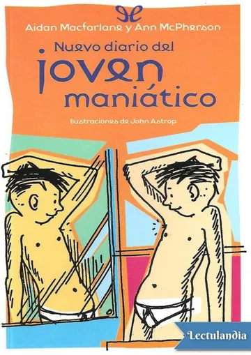 Nuevo diario del joven maniático de Aidan Macfarlane, portada del libro