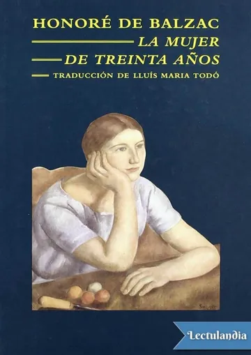 La mujer de treinta años de Honoré de Balzac, portada del libro