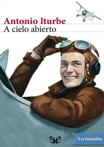 A cielo abierto de Antonio G. Iturbe, portada del libro