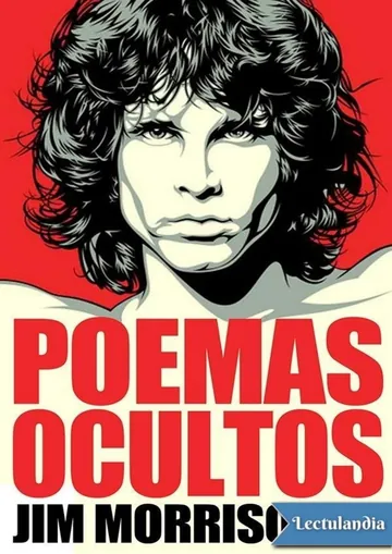 Poemas ocultos de Jim Morrison, portada del libro
