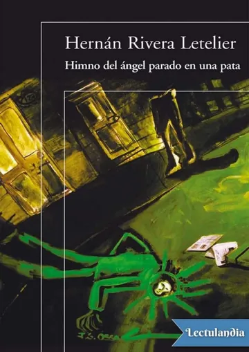 Himno del ángel parado en una pata de Hernán Rivera Letelier, portada del libro