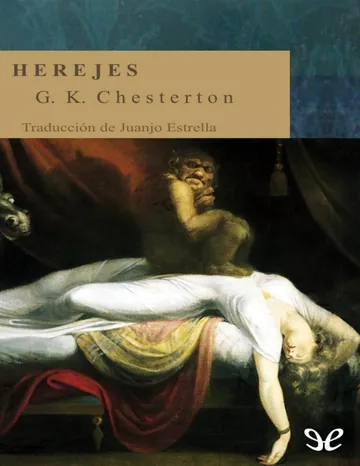 Herejes de G. K. Chesterton, portada del libro