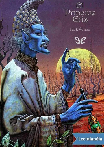El Príncipe Gris de Jack Vance, portada del libro