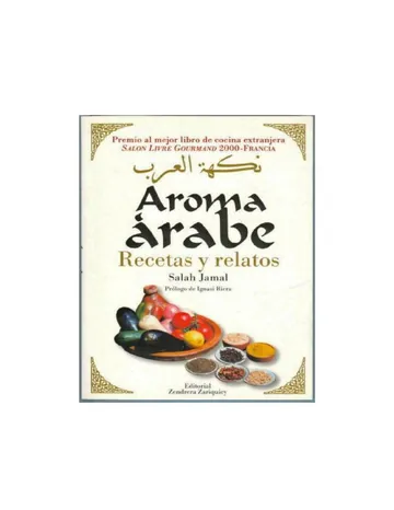 Aroma árabe de Salah Jamal, portada del libro