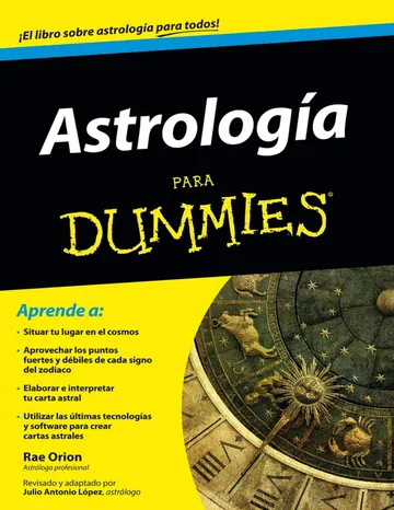Astrología para Dummies de Rae Orion, portada del libro