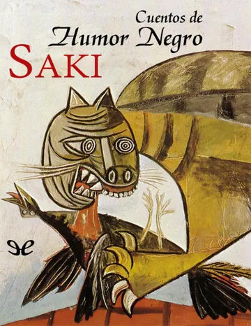 Cuentos de humor negro de Saki, portada del libro