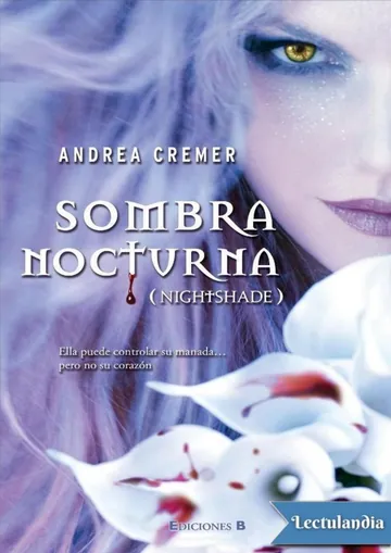 Sombra nocturna de Andrea Cremer, portada del libro
