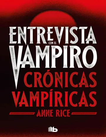 Entrevista con el vampiro (Cronicas de Anne Rice, portada del libro
