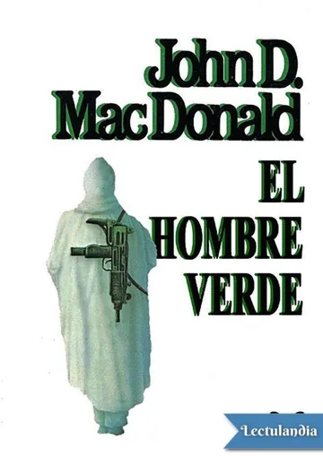 El hombre verde de John D. MacDonald, portada del libro