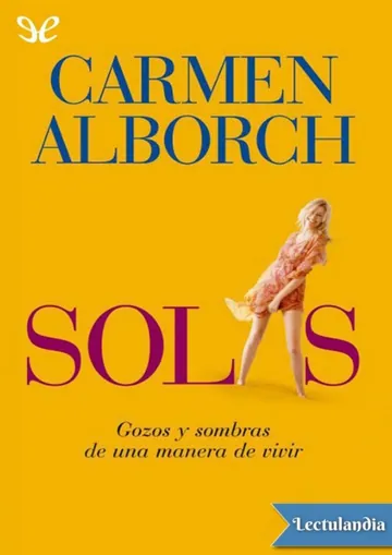 Solas de Carmen Alborch, portada del libro