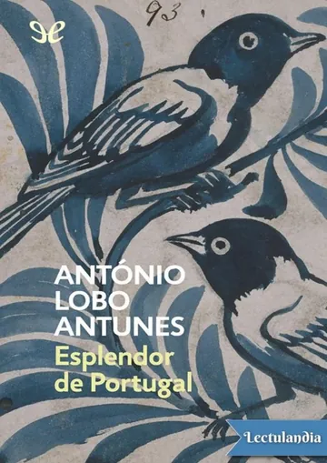 Esplendor de Portugal de António Lobo Antunes, portada del libro