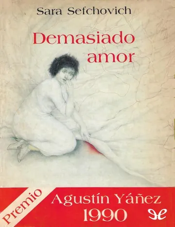 Demasiado amor de Sara Sefchovich, portada del libro