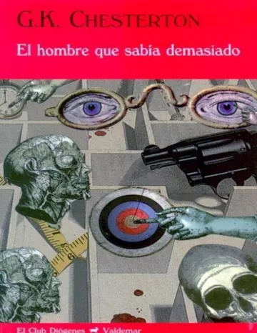 El hombre que sabía demasiado de Gilbert Keith Chesterton, portada del libro