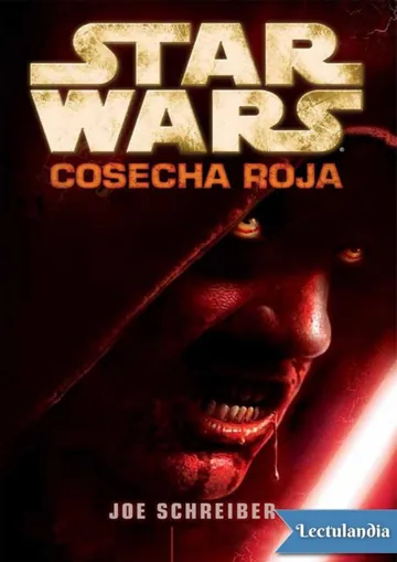 Cosecha Roja de Joe Schreiber, portada del libro