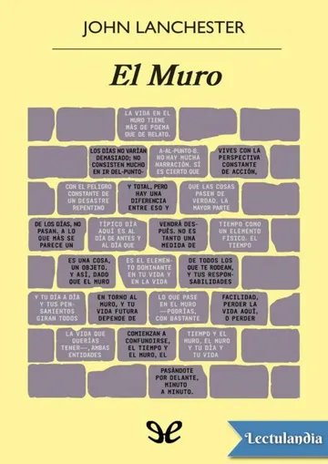 El Muro de John Lanchester, portada del libro