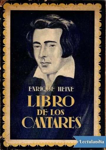 Libro de los Cantares de Heinrich Heine, portada del libro