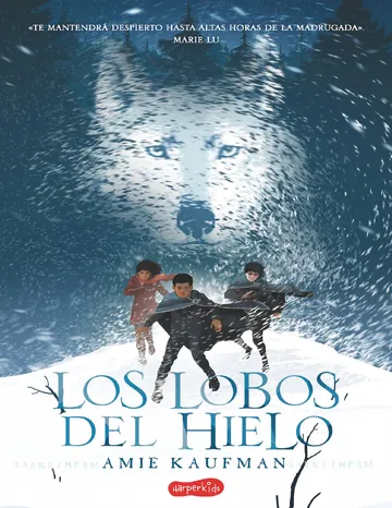 Los lobos del hielo de Amie Kaufman, portada del libro