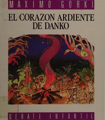 El corazon ardiente de Danko de Gorky, Maksim, 1868-1936, portada del libro