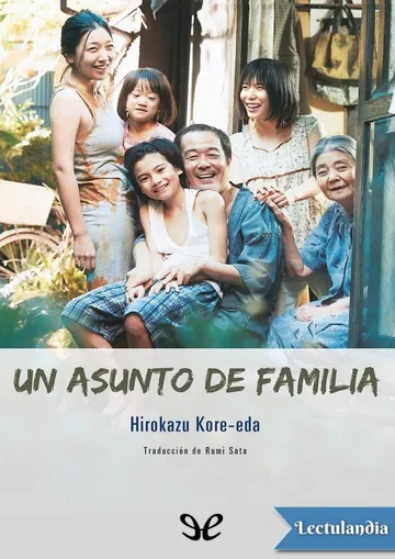 Un asunto de familia de Hirokazu Kore-eda, portada del libro