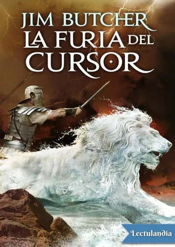 La furia del cursor de Jim Butcher, portada del libro