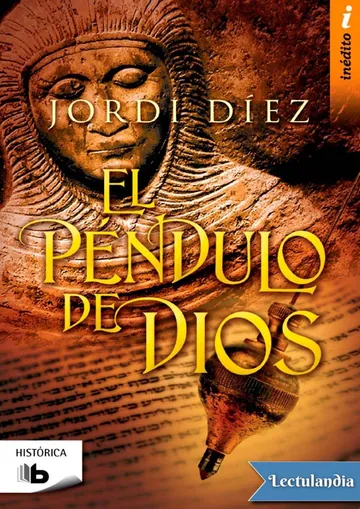 El pendulo de Dios de Jordi Diez, portada del libro
