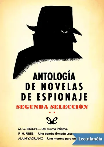 Antología de novelas de espionaje - Segunda selección de AA. VV., portada del libro