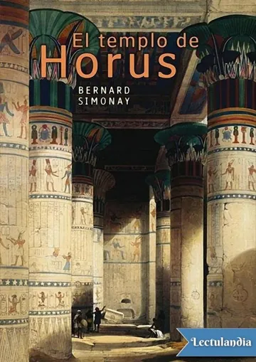 El templo de Horus de Bernard Simonay, portada del libro