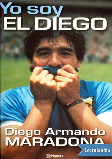 Yo soy el Diego de Diego Armando Maradona, portada del libro