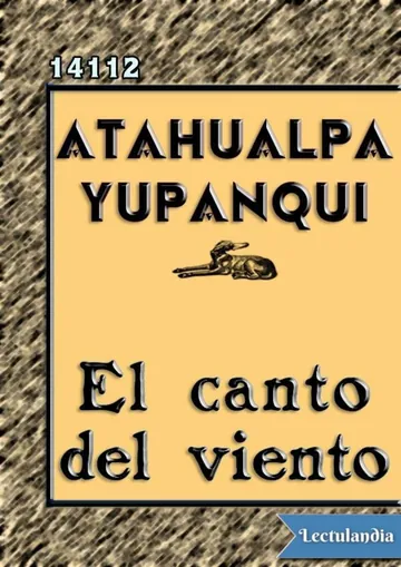 El canto del viento de Atahualpa Yupanqui, portada del libro