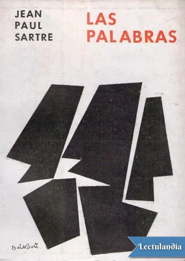 Las Palabras de Jean-Paul Sartre, portada del libro