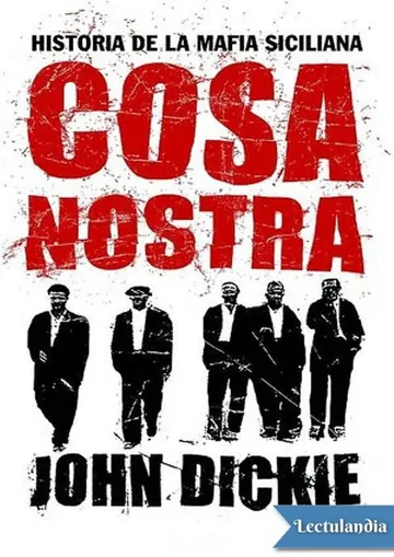 Cosa Nostra de John Dickie, portada del libro