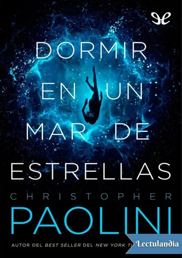 Dormir en un mar de estrellas de Christopher Paolini, portada del libro