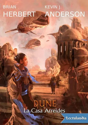 La Casa Atreides de Kevin J. Anderson Brian Herbert, portada del libro