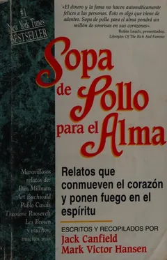 Sopa de pollo para el alma de Jack Canfield, portada del libro