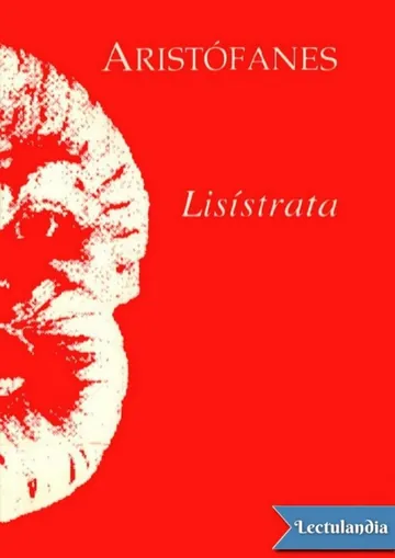 Lisístrata de Aristófanes, portada del libro
