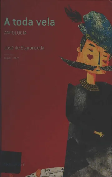 A toda vela : antología de Espronceda, José de, 1808-1842, portada del libro