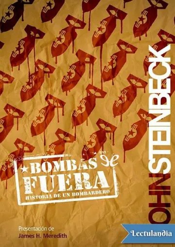 Bombas fuera de John Steinbeck, portada del libro