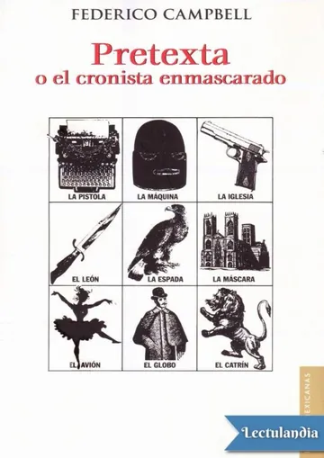 Pretexta de Federico Campbell, portada del libro