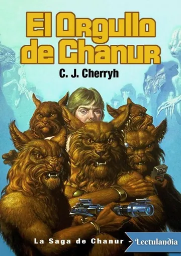 El orgullo de Chanur de C. J. Cherryh, portada del libro