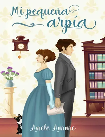 Mi pequeña arpía de Anele Amme, portada del libro